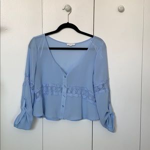Beautiful blue blouse